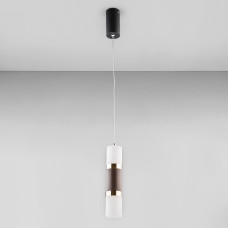 Люстра підвісна світлодіодна Light House DL-19324 Led 8W колір чорний з білим