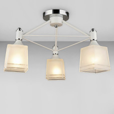 Люстра стельова Light House SRS-19238/3 колір білий + хром