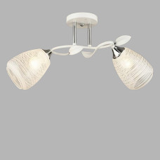 Люстра стельова декоративна Light House SRS-19253/2 колір білий + хром