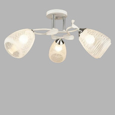 Люстра стельова декоративна Light House SRS-19253/3 колір білий + хром