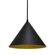 Світильник підвісний Атмолайт Mont P250 Black/Gold колір чорний із золотом