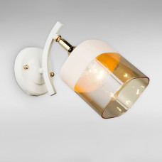 Настінний світильник Бра Light House SR-18527/1W FG+WT L270*W110*H150 білий+золото, колір плафона білий+медовий