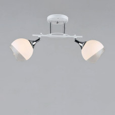 Люстра стельова Light House SR-19343/2 WT+CH L500*W130*H240 E27 білий + хром