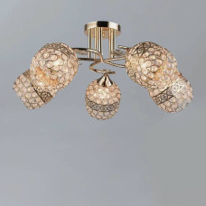 Люстра стельова Light House SR-19346/5 FGD D600*H240 E27 золото