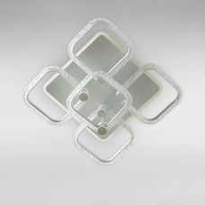Люстра стельова світлодіодна LED Light House SC-19287/4+1C WH PK/BU/PL 110W+26W 2.4G 420*420*150, колір білий