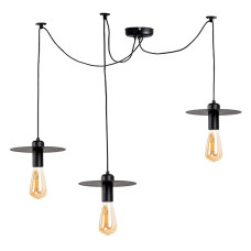 Люстра павук навісна Атмолайт Hat Spider-3 Black колір чорний