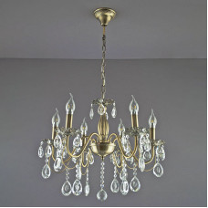 Люстра підвісна свічки Light House SH-11610A/6 AB бронза