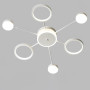 Зображення Люстра стельова світлодіодна LED Light House SY-19501/3+3+1 WH D740*H80 126W PULT DU біла ИМ Light-Deco 1 