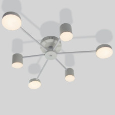 Люстра стельова світлодіодна LED Light House SY-18898/6 WH 800*130 72W біла