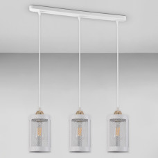 Люстра підвісна Light House SRS-19512/3 WH+FGD колір білий + золото