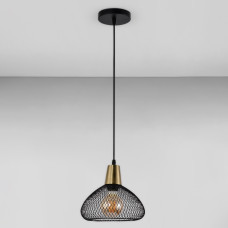 Люстра підвісна Light House SRS-19513/1 BK+COPPER колір чорний + мідний