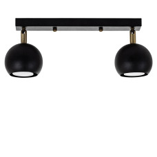 Світильник стельовий Атмолайт Bowl GU10 L90-2 Black чорний