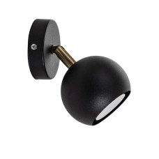 Бра (світильник настінний) Атмолайт Bowl GU10 W90 Black колір чорний
