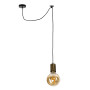 Изображение Светильник подвесной Атмолайт Spider-1 Black/BrushGold черный + браш золото ИМ Light-Deco 