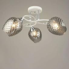 Люстра стельова Light House SRS-19524/3 WT+CH білий + хром