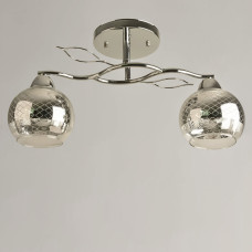Люстра стельова Light House SH-19530/2 CR 480*180*240 колір хром, плафон хром з візерунком