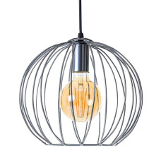 Люстра підвісна (світильник підвісний) Атмолайт Globe Р270 SilverL срібний глянець