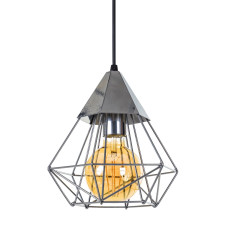 Люстра підвісна (світильник підвісний) Атмолайт Quarz P220 SilverL срібний глянець