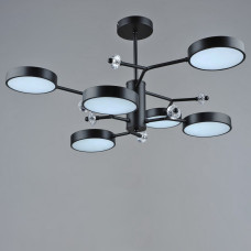 Люстра стельова світлодіодна LED Light House SRS-19543/6, колір чорний