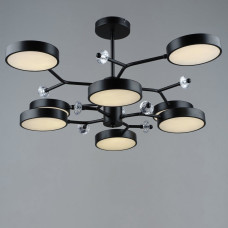Люстра стельова LED Light House SRS-19543/8, колір чорний