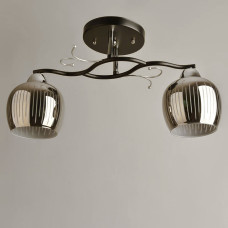 Люстра стельова Light House SH-19578/2B BK+CR 490*200*240 колір чорний + хром