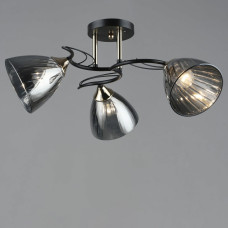 Люстра стельова Light House SRS-19587/3 COFFEE+FGD кавовий + золото