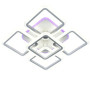 Изображение Люстра потолочная светодиодная с RGB подсветкой Light House SRS-19589/4+1 WH (RGB) 131W+10W, цвет белый ИМ Light-Deco 
