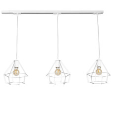 Світильник підвісний трековий Атмолайт Track-3 ArtS3 TP200-1000-3 White білий