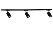 Світильник трековий стельовий Атмолайт Track-3 Chime GU10 TL90-1000-3 Black чорний
