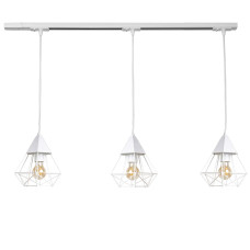 Світильник підвісний трековий Атмолайт Track-3 Quarz TP220-1000-3 White білий