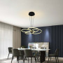 Изображение Люстра подвесная светодиодная LED Light House SRS-19632 BK 104W черная ИМ Light-Deco 4 