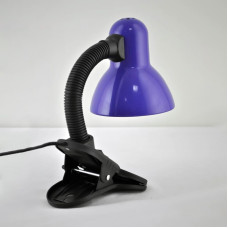 Учнівська настільна лампа (прищіпка) Light House ST-12089 PP фіолетова