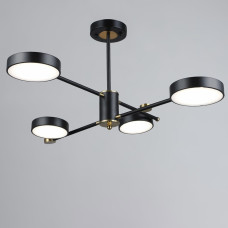 Люстра стельова LED Light House SRS-19693/4 BK+COP, колір чорний