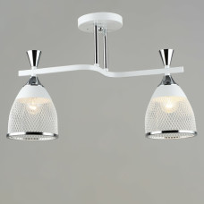Люстра потолочная Light House SRS-19695/2 WT+CH белая + хром