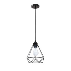 Світильник підвісний Levistella 7522019F-1 BK+BK чорний