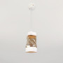 Изображение Люстра подвесная Light House SRS-19738/1 белая, плафон белый с медовым ИМ Light-Deco 