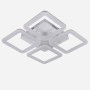 Зображення Люстра стельова світлодіодна LED Light House SRS-19769-4 WT 84W, колір білий ИМ Light-Deco 