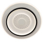 Изображение Люстра потолочная светодиодная LED Light House SY-19798/500 BK+WH D470*H60 96W PULT DU, цвет черный + белый ИМ Light-Deco 