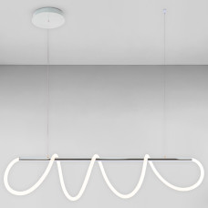 Люстра підвісна світлодіодна акрилова LED Light House SRS-19889PM білий + хром