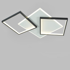 Люстра світлодіодна стельова акрилова LED Light House SRS-19892 WT+BK білий + чорний