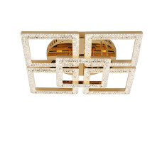 Люстра стельова світлодіодна Light House SRS-19922/4+1BG GD 75W*2, колір золото