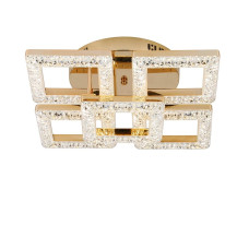 Люстра стельова світлодіодна Light House SRS-19922/4+1SM GD 50W*2, колір золото