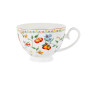 Зображення Чашка порцелянова з блюдцем Lefard "Фрукти та квіти" 250мл (165-360) ИМ Light-Deco 1 