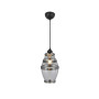 Зображення Світильник підвісний HOROZ ELECTRIC "ELEMENT-2" колір хром ИМ Light-Deco 