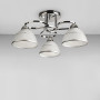Зображення Люстра стельова Light House SH-19283/3 CR 480*480*220 E27*3 колір хром, плафони білі з облямівкою ИМ Light-Deco 5 