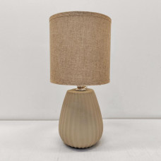 Настільна лампа з абажуром Light House SRS-20070 BEIGE бежева