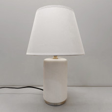 Настільна лампа з абажуром Light House SRS-20071 WHITE біла