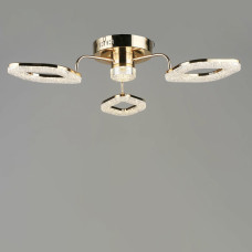 Люстра стельова світлодіодна LED Light House SRS-20076/3+1 FGD колір золото