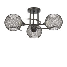 Люстра стельова Light House SC-20083/3 BK D500*210 чорна