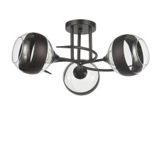 Люстра стельова Light House SC-20084/3 BK D500*220 чорна